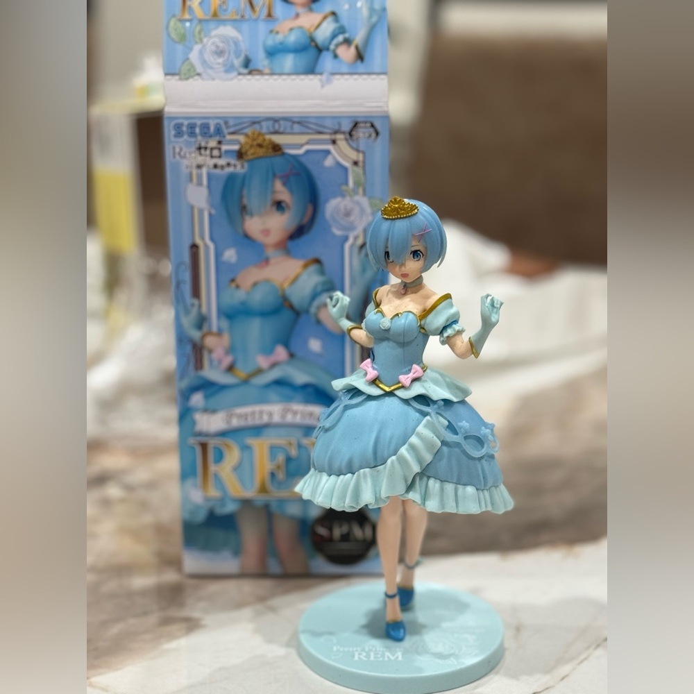Re Zero Figure REM RAM set Pretty Princess Ver. SEGA